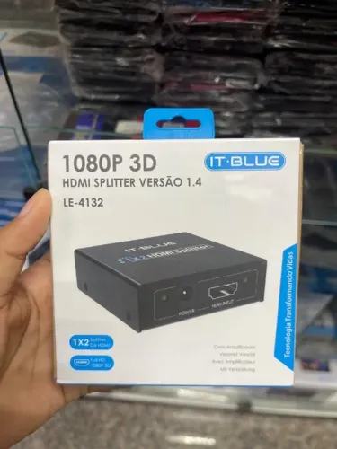 Splitter HDMI 1x2 Dupli Divisor de Sinal - LE-4132