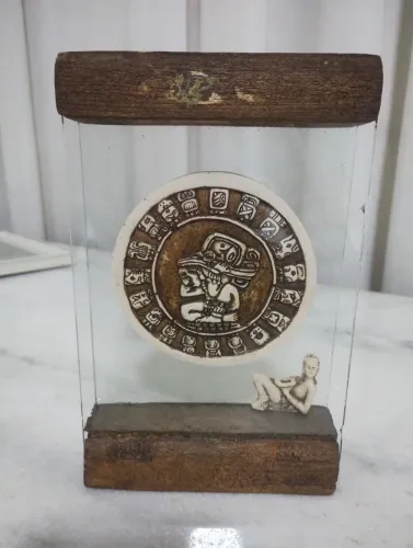 Enfeite calendário Azteca