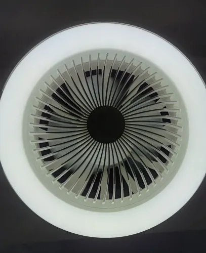 Luminária de teto com ventilação