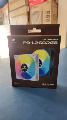 FAN F9-L260 ARGB BRANCA CETECH FRETE GRATIS