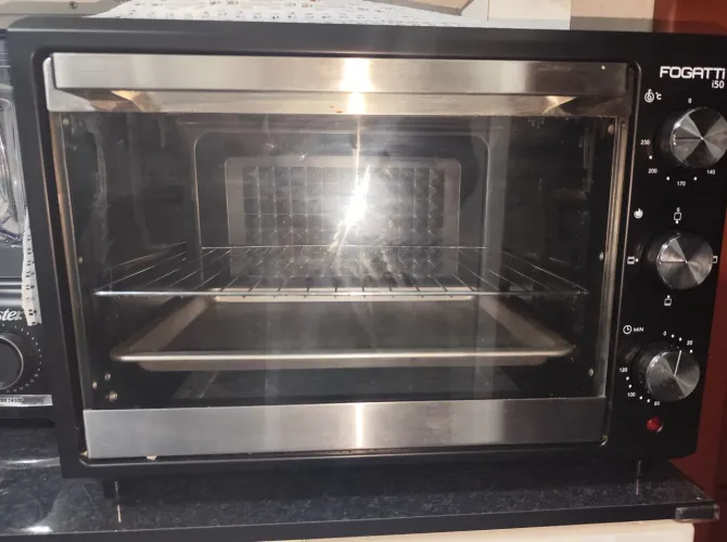 Forno Fogati i50 Preto - 50 Litros