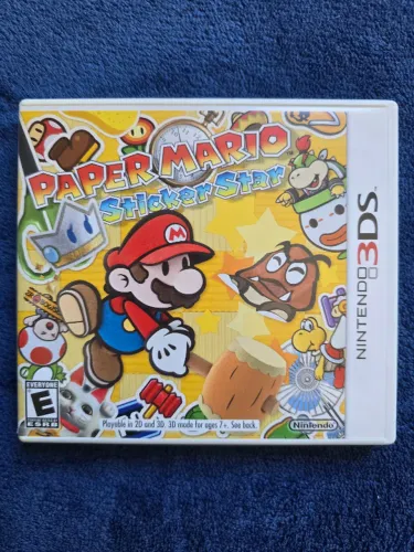 Paper Mario: Sticker Star - Nintendo 3DS (completo e original)
