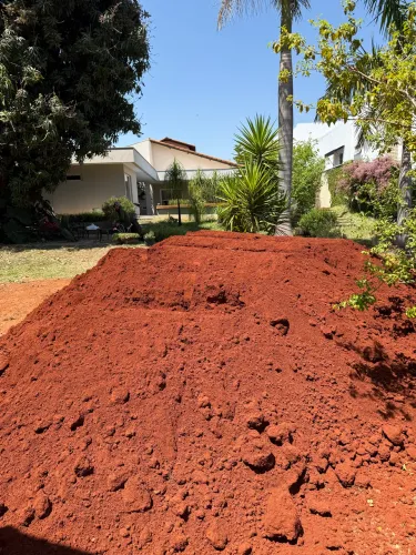Aterro vermelho - Aterro limpo