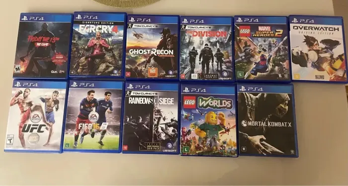 Jogos PS4. Usados. Entrego.