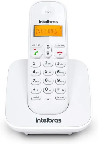 Telefone Sem Fio Digital TS 3110 Branco Intelbras
