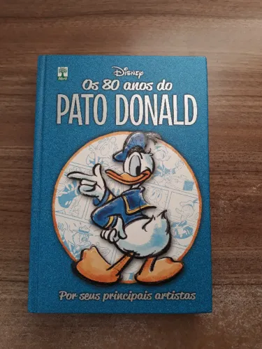 Livro Capa Dura Os 80 anos do Pato Donald