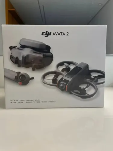 DJI AVATA 2 NOVO/LACRADO FLY MORE 3 BATERIAS 
