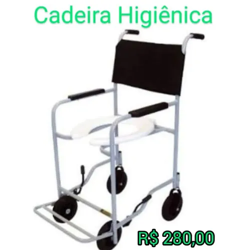 Cadeira Higiênica para Idosos e Pessoas com Mobilidade Reduzida