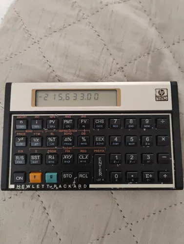 Calculadora Hp 12c