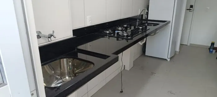 Pias balcão bancada escada peitoril nichos