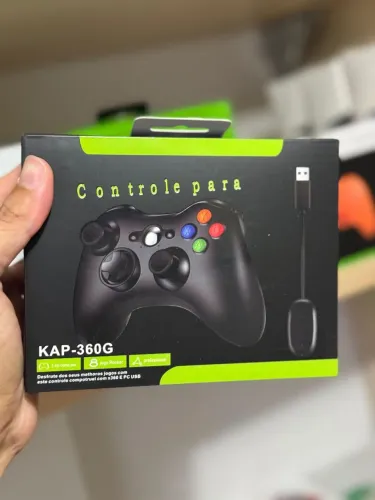Controle Xbox 360 e PC sem fio entregamos 