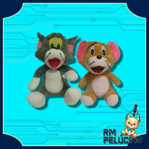 Conjunto Pelúcias Tom e Jerry - 30cm