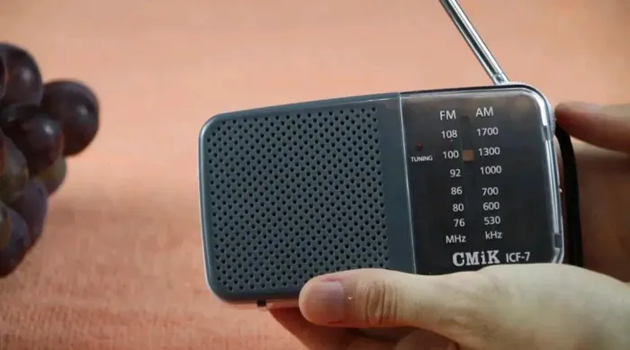 Rádio Portátil AM FM extendida