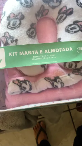 Kit manta para bebê