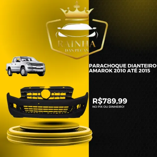 Parachoque Dianteiro Amarok 2010 até 2015