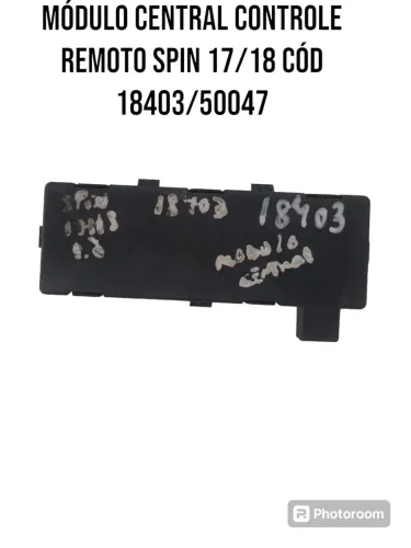 Modulo Central Controle Remoto Spin 2017 2018 Cod 50047