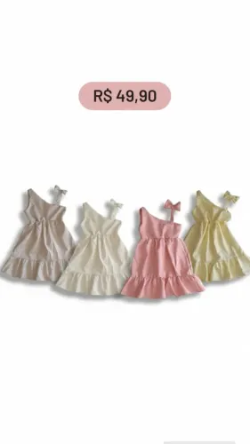Vestidos infantis