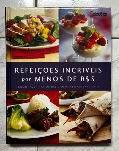 Livro - Receitas de Refeições Incríveis