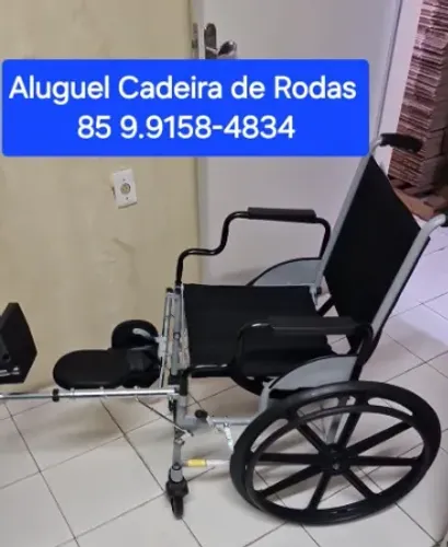 Aluguel de Cadeiras de rodas com elevação de pernas