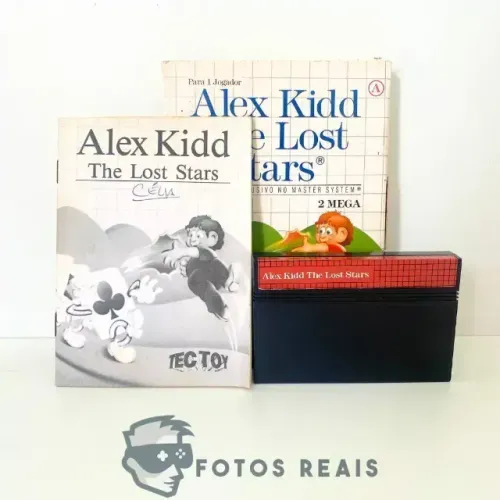 JOGO ALEX KIDD THE LOST STARS NA CAIXA SEMINOVO - MASTER SYSTEM
