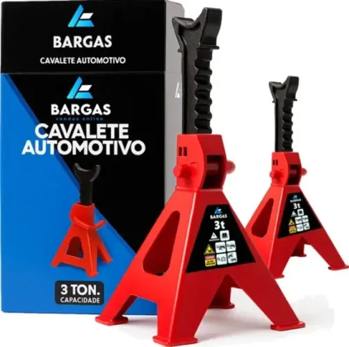 Cavalete Automotivo Apoio Para Carro 3 Toneladas Reforçado