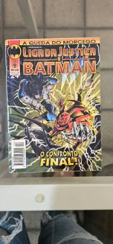 HQ Batman - A Queda do Morcego - Liga da Justiça - Edição 24