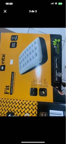 Colchão inflável