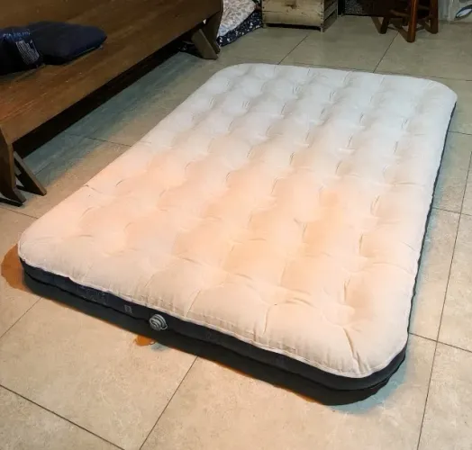 Colchão Inflável Casal + travesseiros