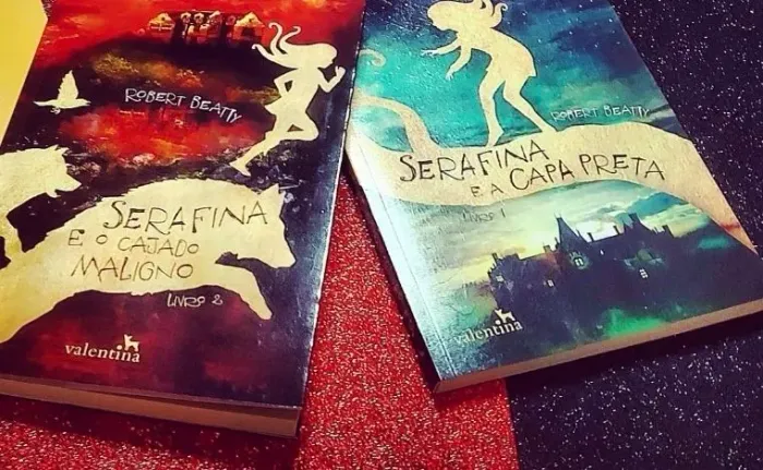 2 Livros Serafina - Capa Preta - Cajado Maligno