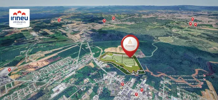 VENDO ÁGIO DE TERRENO - LOTEAMENTO FIRENZE