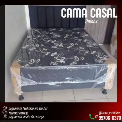 Cama Box Casal - Nova