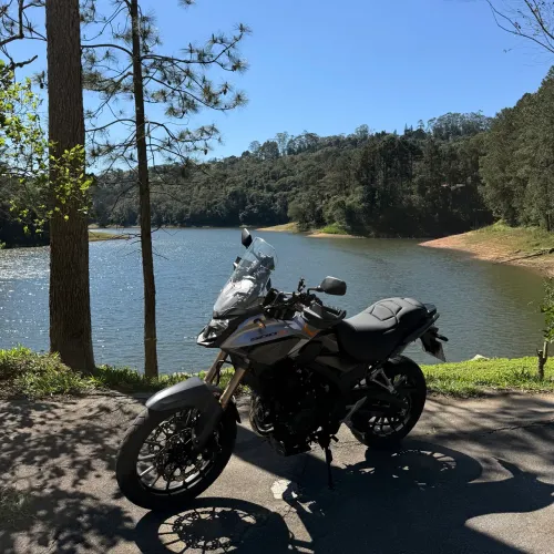 HONDA CB 500X 2023 - PRATA | 12.990 KM | não troco, não financio.