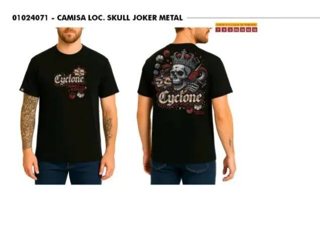 Camisas da Cyclone Exclusivo