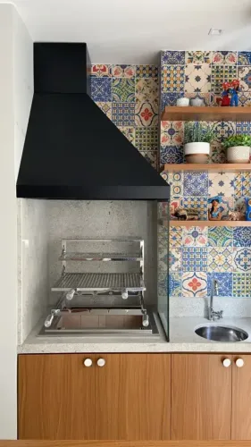Churrasqueira Gourmet Braseiro Inox NOVO