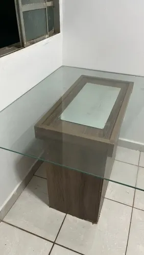 mesa de vidro