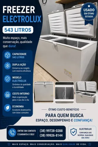 Freezer Eletrolux 127v