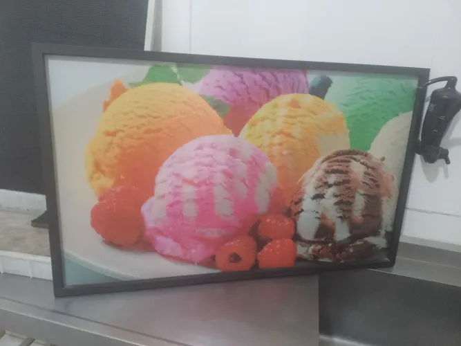 Quadro Decorativo Sorveteria