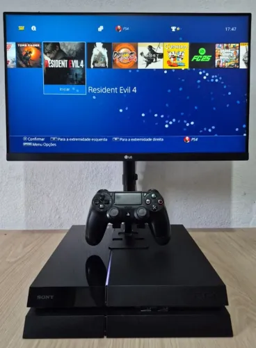 Playstation 4 500Gb - Desbloqueado - Oportunidade