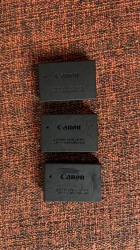 Baterias originais Canon LP-E17