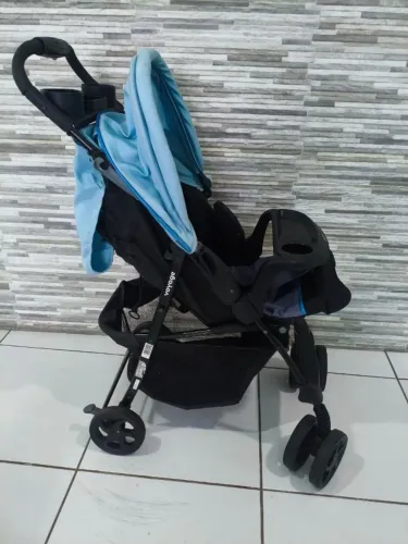 Carrinho  de Passeio para Bebê Spot (Até 15kg) Azul - Voyage