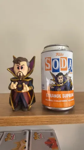 FunkFunko Pop SODA: Doutor Estranho Supremo da série animada What If...? da Marvel