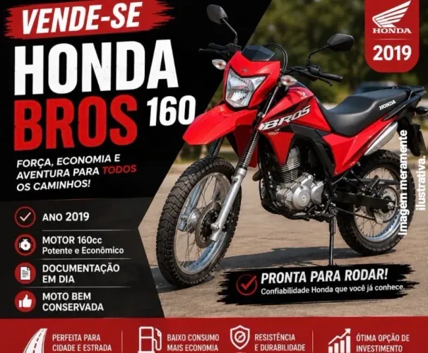 Honda NXR Bros 160 ano 2019