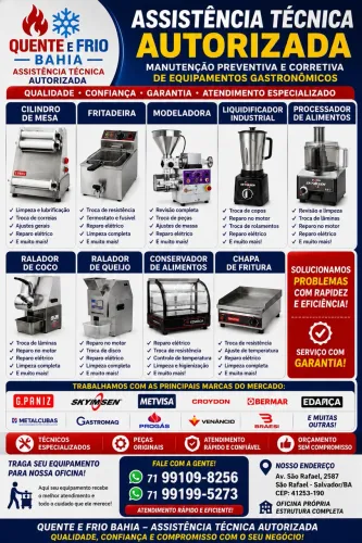 ASSISTÊNCIA TÉCNICA AUTORIZADA - QUENTE E FRIO BAHIA