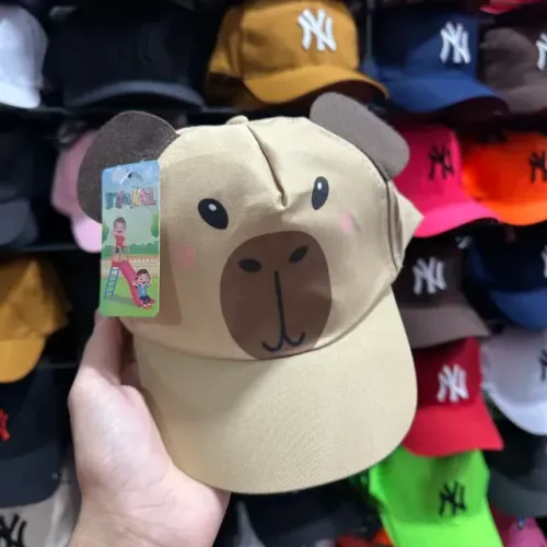 Kit C/12 Boné 3D Capivara Atacado