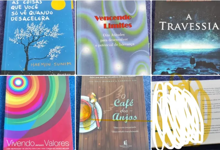 Kit com 5 Livros de Espiritualidade, Autoconhecimento e Reflexão | Ótimo Estado