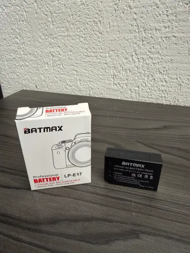 Bateria batmax cânon lp-e17