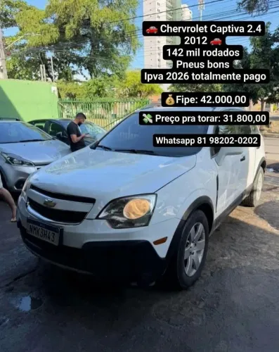 Chevrolet Captiva Sport FWD 2.4 16V 171/185cv 2012