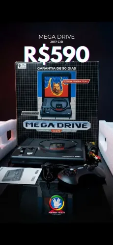 Mega Drive 2017 CIB com garantia