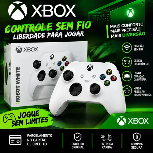 Controle Xbox Séries S/X Novo