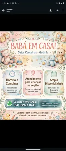 Precisando de uma babá?
